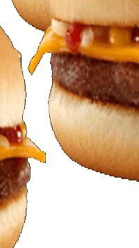 kickstarter hamburgers Sticker by The Aquabats!