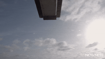 Jumping in the ocean