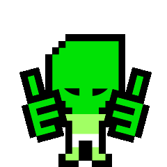 greenmangaming giphyupload ok alien gamer Sticker