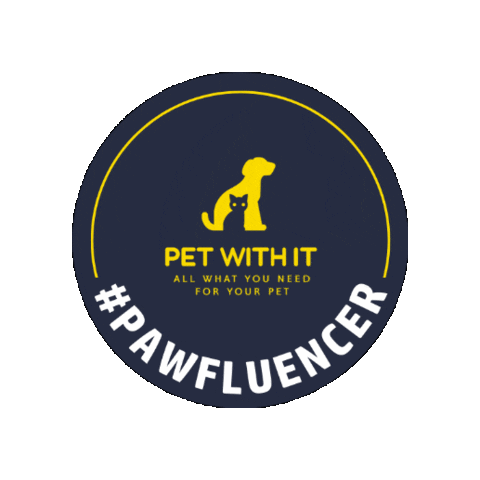 petwithit giphygifmaker petwithit pawfluencer Sticker