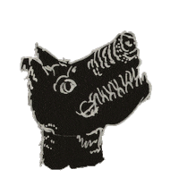 nonowe dog mad nono nonowe Sticker