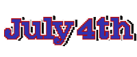 American Day Sticker
