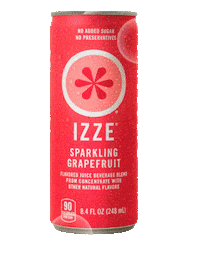 IZZEofficial drink juice sparkling grapefruit Sticker