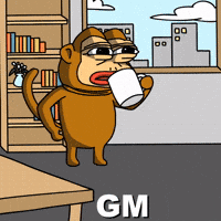 Tired Good Morning GIF by Ponke