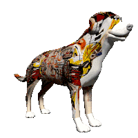 Dog 3D GIF by badblueprints
