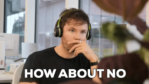 Ash No GIF by Rise at Seven