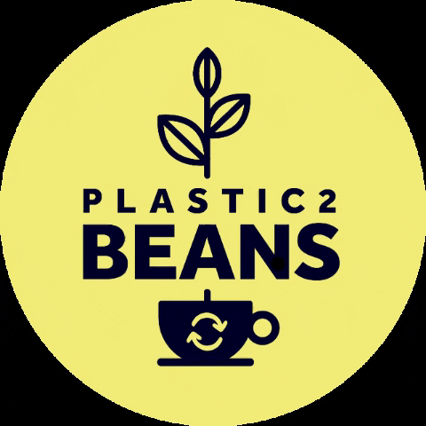 Plastic2Beans giphygifmaker coffee impact plastic GIF