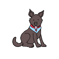 Best Friend Dog Sticker