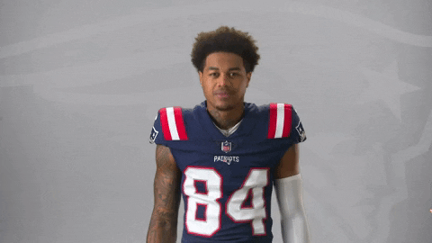 Kendrick Bourne Yes GIF by New England Patriots