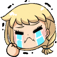 Sad Cry Sticker by Jin