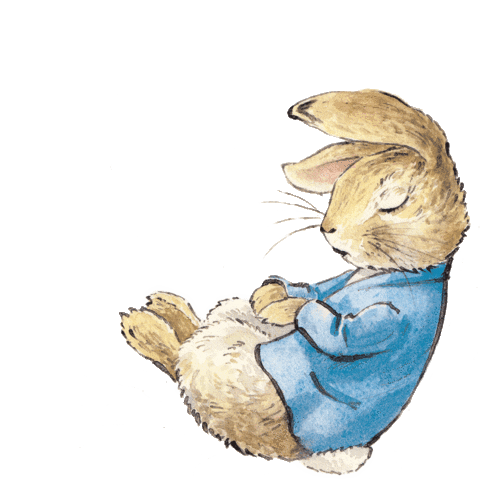 Sleepy Beatrix Potter Sticker by Peter Rabbit