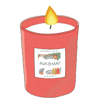 Flame Candle Sticker by avamay