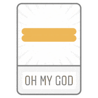 Oh My God Eye Sticker