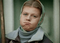Woman Cheeks GIF by TV Domashniy