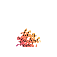 Life Is Beautiful Sticker by Keilleyleemarques