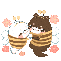Happy Flowers Sticker