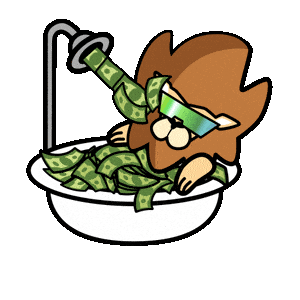Money Crypto Sticker by Loaded Lions