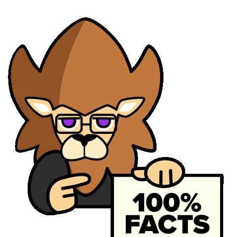 Crypto Truth Sticker by Loaded Lions