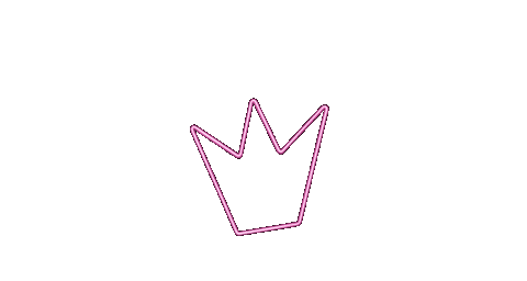 Corona Crown Sticker by Duck & Rose