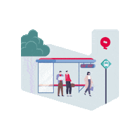 Travel Transport Sticker by Sila Qatar