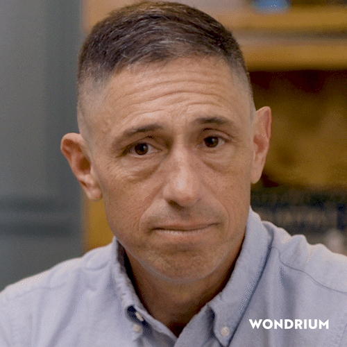 Wondrium yeah laugh huh shrug GIF