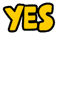 Yes Yes Yes Pink Sticker by Poppy Deyes