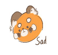 Sad Cry Sticker