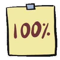 Score Post It Sticker