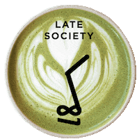 latesocietybg late l8 latesociety l8society Sticker
