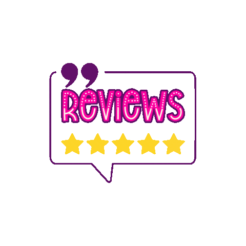 liftingladies stars reviews 5 star customer reviews Sticker