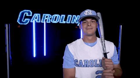 North Carolina Baseball GIF by UNC Tar Heels