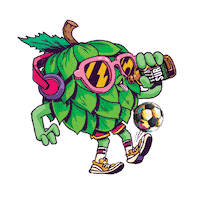 Soccer Ipa Sticker by Veza Sur Brewing Co