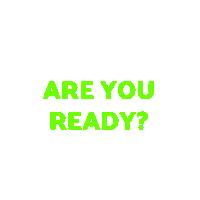 Areyouready Sticker by KarimeMorquecho