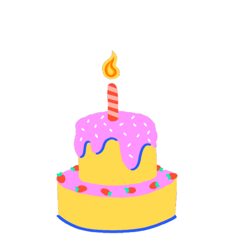 Happy Birthday Fun Sticker by Luke Alexander