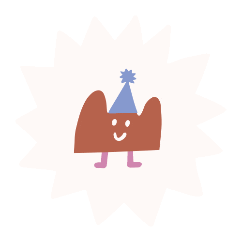 Birthdayblobs Sticker by ergoPouch