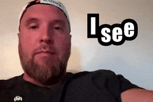 Tell Me How You Really Feel I See GIF by Mike Hitt