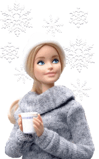 Fashion Snow Sticker by Barbie