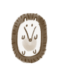 Hedgehog Herisson Sticker