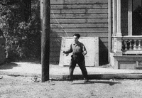 cackling buster keaton GIF by Maudit