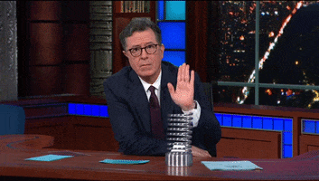 Stephen Colbert Awards GIF by The Late Show With Stephen Colbert