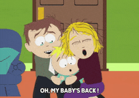 butters stotch love GIF by South Park 