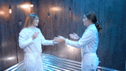 Handshake Fencing GIF by UNC Tar Heels