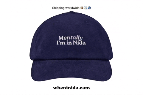 Lithuania Dad Cap GIF by wheninida®