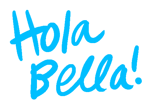 spanish hello Sticker by Denyse®