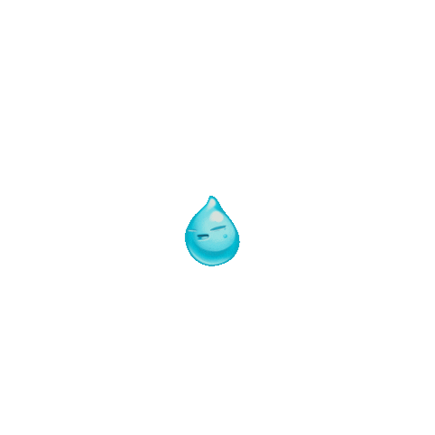 water drop Sticker by King