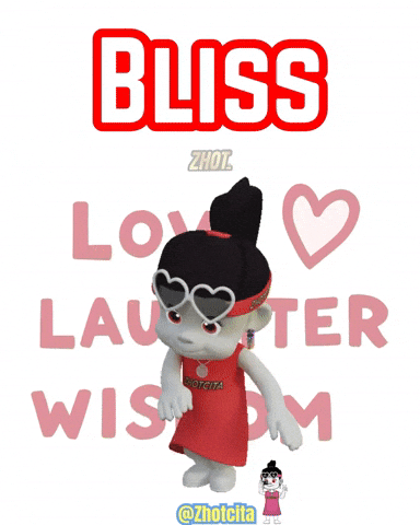 Joy Bliss GIF by Zhotcita