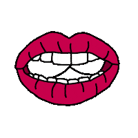 Lips No Sticker by Dev