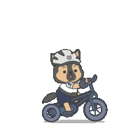On My Way Bicycle Sticker by spfrecruitment