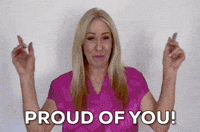 Well Done Good Job GIF by Vikki Downey