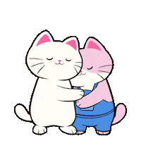 Miss You Love Sticker by Silly Kitties